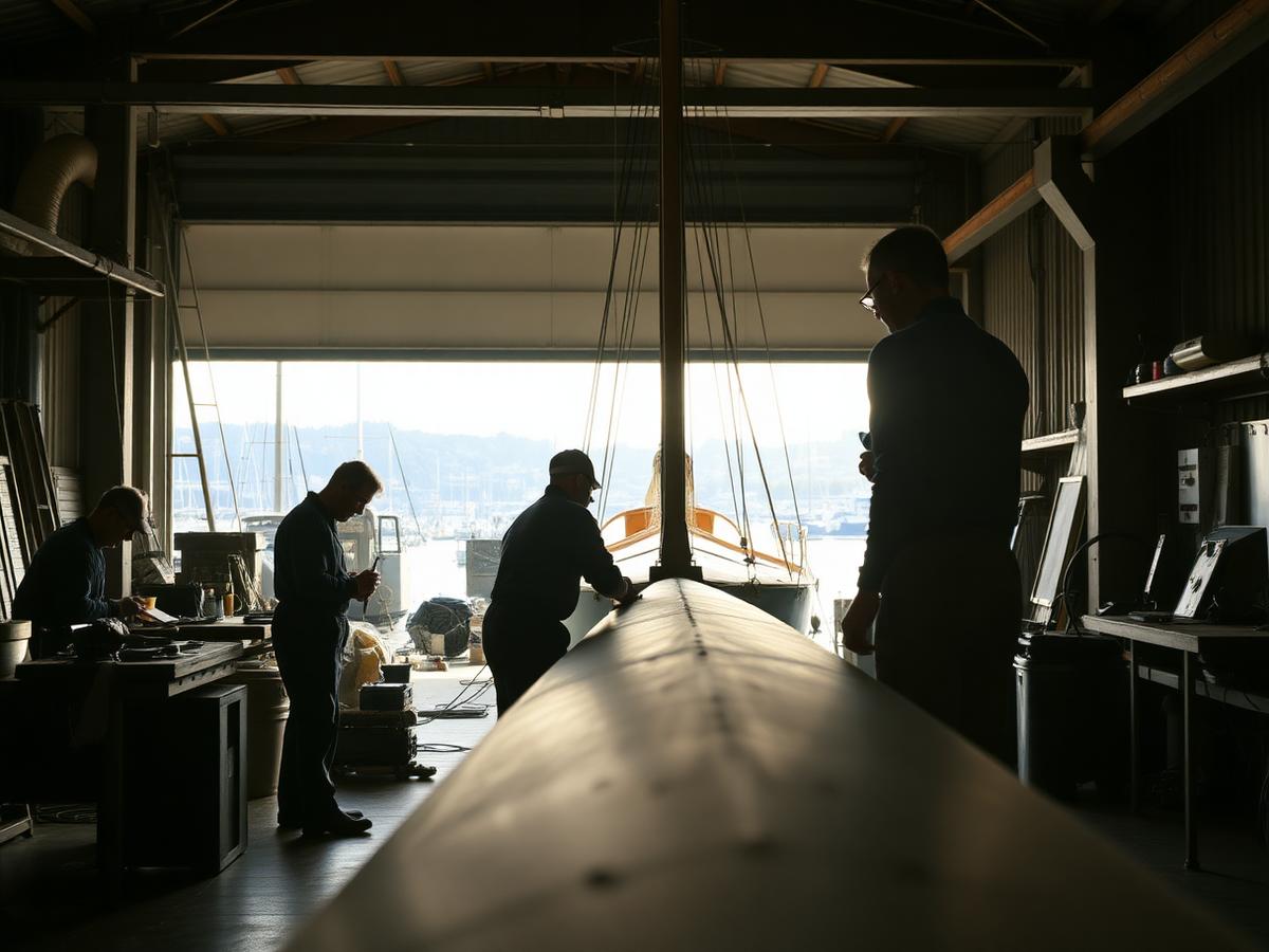 Founders on the water